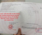 Hot hot  cần bán đất có sẵn phòng trọ - đường hoàng tăng bí, phường hòa an, quận cẩm lệ, tp. đà nẵng