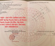 Đất đẹp   giá tốt- chính chủ cần bán đất tại ấp phước hội a, xã phước thạnh, huyện gò dầu, tây ninh