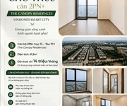  Cập nhật quỹ căn 2PN  tại The Canopy Residences