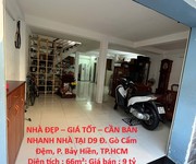 Nhà đẹp   giá tốt   cần bán nhanh nhà tại d9 đ. gò cẩm đệm, p. bảy hiền, tp.hcm