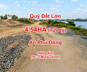L2647   đất mặt tiền sông sài gòn, quận 12   quỹ đất lớn siêu hiếm, giá 7xx tỷ
