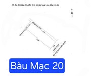 Bán đất bàu mạc 20   kẹp lối thoát hiểm 1m - đối diện công viên