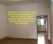 Căn chung cư full tiện ích - giá tốt bán nhanh căn chung cư vị trí đẹp tại quận 3, tphcm