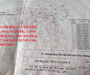 Hot hot   chính chủ cần bán 2 lô đất liền kề tại x. hồng sơn, h. hàm thuận bắc, t. bình thuận