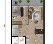 S-Light Tower Duy Nhất Căn 1PN   Chỉ Từ 2,257 Tỷ