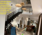 Nhà đẹp- giá tốt bán nhanh nhà  sổ hồng riêng tại thành phố thủ dầu một, bình dương