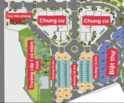 Căn biệt thự kiền kề Vista Văn La, Quang Trung Nguyễn Trãi DT 80.6m - 4 tầng 1 tum giá vốn 3 tỷ