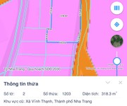 Bán đất 2 mặt tiền đường Phú Trung   Vĩnh Thạnh, Nha Trang, diện tích lớn 318,3m2