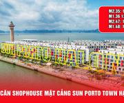 Cần bán 4 căn shophouse mặt cảng Sun Porto Town Hạ Long 127.5m2, giá tốt