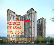 Không có đối thủ    Chỉ 5 tỷ căn 2N2WC tàng 19 Vista Văn La