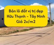 Chính chủ cần bán lô đất đẹp tại Hứu Thạnh Long An