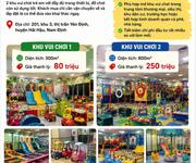 Thanh lý 2 khu vui chơi trẻ em   full đồ chơi, chỉ việc lắp đặt kinh doanh - hải hậu, nam định