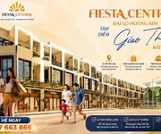 Fiesta central bình dương 0987663865 nhà phố 2 mặt tiền giá 4,3 tỷ bằng căn hộ chung cư