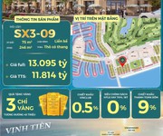Liền kề view tiện ích   sở hữu ngay vị trí  vàng  hiếm có