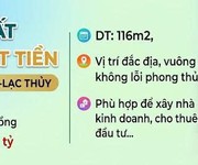 Chính chủ bán đất ont 3 mặt tiền ngay kdl văn hóa nghỉ dưỡng vn-lạc thủy