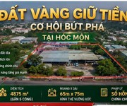 Kho xưởng 4875m2 đặng công bỉnh, xuân thới thượng, hóc môn. bán gấp 55 tỷ