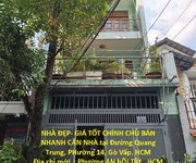Nhà đẹp- giá tốt chính chủ bán nhanh căn nhà tại đường quang trung, phường 14, gò vấp, hcm