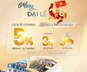Với 2,5 tỷ  30/căn  nhận nhà mặt phố   ngân hàng hỗ trợ 70   chủ đầu tư gánh lãi 5/18t