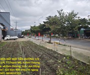 Chính chủ cần bán đất mặt tiền đường 2/4   900m    đường 2/4, tt.thạnh mỹ, h.đơn dương, lâm đồng