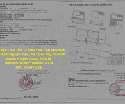 Nhà đẹp   giá tốt    chính chủ cần bán nhà mt 726/60 nguyễn kiệm, p.3, q. gò vấp, tp.hcm.