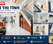 Bán nhà mới 3 tầng mặt tiền đường trần thị tính nha trang   diện tích sàn 153,4m  full nội thất cao