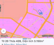 Chính chủ bán 3.148,4m2 đất sẵn sổ ngay kcn bắc đồng phú