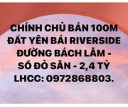 Chính chủ bán 100m2 KDT RIVERSIDE - Đường Bách Lẫm  SỔ ĐỎ SẴN   2,4 TỶ