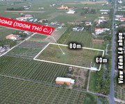 Chính chủ bán đất thổ cư sẵn sổ mặt tiền oto tránh tại an lục long-châu thành, view kênh