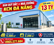 Hot deal KCN Đà Nẵng   4.300M  đất   xưởng 2.200M  PCCC tự động