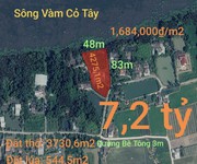 Bán lô đất thổ lúa làm nhà vườn xã thuận mỹ giá 7,2 tỷ