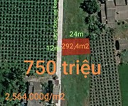 Bán thu hồi vốn lô đất thổ gần kcn phú ngãi trị giá 750 triệu