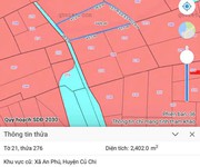 Quỹ đất 10ha ven sông sài gòn, mặt tiền kênh ông lỡ, an phú củ chi