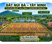 Bán đất nông nghiệp giá rẻ   gần núi bà đen, tây ninh chỉ 350tr/ nền