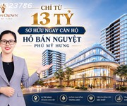 Chỉ 13 tỷ sở hữu căn hộ siêu sang của phú mỹ hưng tại hồ bán nguyệt. xem nhà mẫu ngay 0901323786