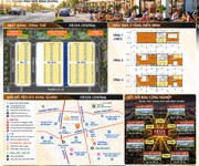 Nhà phố thương mại fiesta central 1 trệt 2 lầu tại bình dương - giá đầu tư f0 chỉ  16  triệu/m2