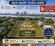Nhà đất vị trí đẹp nhất thảo điền hcm cần bán.