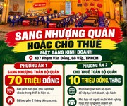 Sang nhượng quán hoặc cho thuê mặt bằng kinh doanh tại 437 phạm văn đồng, tp.hcm