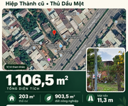 Bán Đất mặt tiền đường Phạm Ngọc Thạch - Phường Hiệp Thành, Thủ Dầu Một  cũ