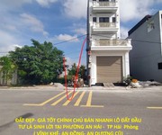 Đất đẹp- giá tốt chính chủ bán nhanh lô đất đầu tư là sinh lời tại phường an hải -  tp hải  phòng