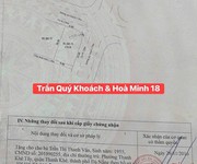 Bán đất góc 2mt đường trần qúy khoách   hòa minh 18