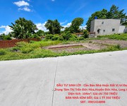 Đầu tư sinh lời - cần bán nhà hoặc đất vị trí đẹp trung tâm thị trấn đức hòa,huyện đức hòa, long an.
