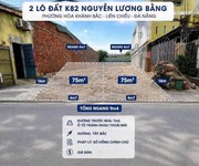 Bán 2 lô đất kiệt ô tô 7m nguyễn lương bằng   thông hoàng thị loan