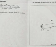 Chính chủ cần bán nhà đất 87m2 tại tổ 2, phường hợp giang, tỉnh cao bằng   vị trí trung tâm, gần