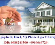 Bán gấp lô I2, chính chủ bán giá 420 triệu300m2, sát đường cao tốc Mỹ Phước   Tân Vạn