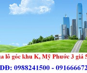 Cần mua lô góc khu K, Mỹ Phước 3 mặt tiền đường nhựa, mua giá cao, chịu phí