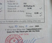 Nhà Nguyễn Thượng Hiền, P1, Gò Vấp, 1,33 tỷ, 34m2, hẻm 4,5m