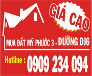 Cần Mua đất Mỹ Phước 3,Khu J các lô trên tuyến đường DJ6 để xây nhà nghỉ
