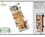 Bán Times City tòa T8 căn 1PN, giá rẻ, sắp nhận sổ đỏ, 52 m2, ở ngay