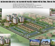 Mở bán đất liền kề, biệt thự khu đô thị Bắc Hà Tĩnh