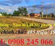 Bán lô góc L48 Mỹ Phước 3, Bình Dương hướng Đông Nam giá cực rẻ .